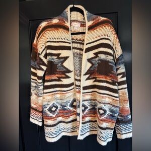Southwestern Patterned Cardigan